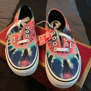 Youth tie dye vans